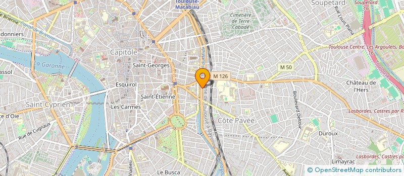localisation de l'entreprise CAPITAL DEVELOPPEMENT à TOULOUSE