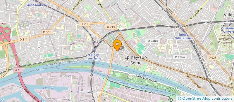 localisation de l'entreprise CAPITAL DRIVE à EPINAY-SUR-SEINE