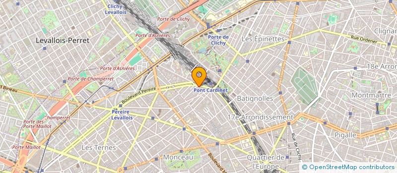 localisation de l'entreprise CAPITAL FORME à PARIS
