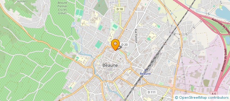 localisation de l'entreprise CAPITAL GESTION PRIVEE à BEAUNE