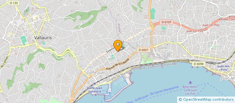 localisation de l'entreprise CAPITAL HOME CONSTRUCTION à VALLAURIS