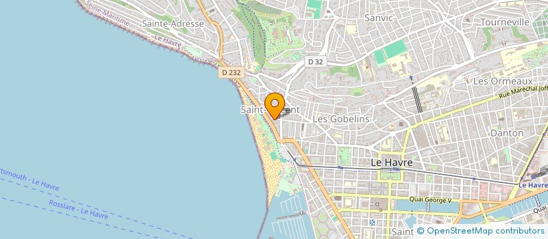 localisation de l'entreprise CAPITAL IMMOBILIER à LE HAVRE