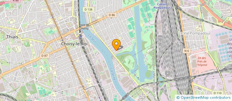 localisation de l'entreprise CAPITAL IMMOBILIER  PARIS