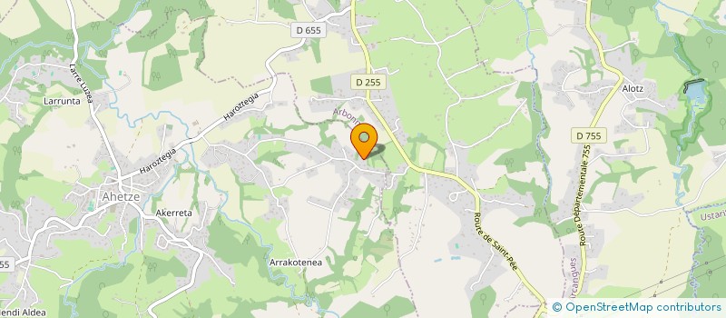 localisation de l'entreprise CAPITAL INVESTMENT HOLDING  AHETZE