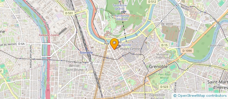 localisation de l'entreprise CAPITAL MGMT à GRENOBLE