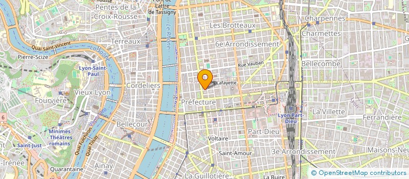 localisation de l'entreprise CAPITAL'OR CONSEIL  LYON