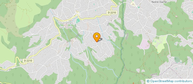 localisation de l'entreprise CAPITAL PACA à TOURRETTES-SUR-LOUP