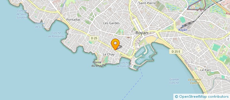 localisation de l'entreprise CAPITAL-PATRIMOINE  VAUX-SUR-MER