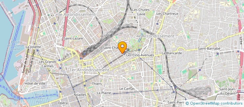 localisation de l'entreprise CAPITAL PROVENCE IMMOBILIER à MARSEILLE