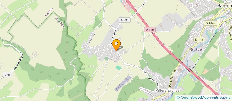 localisation de l'entreprise CAPITAL S - SANTE, SERENITE ET SOUTIEN  VILLERS-ECALLES