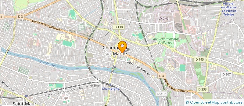 localisation de l'entreprise CAPITAL SECURITE à CHAMPIGNY-SUR-MARNE