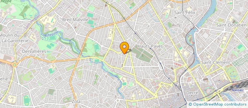 localisation de l'entreprise CAPITAL SOLEIL 2  NANTES