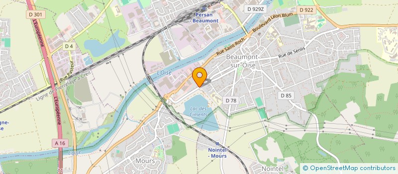 localisation de l'entreprise CAPITAL SPORT  MOURS