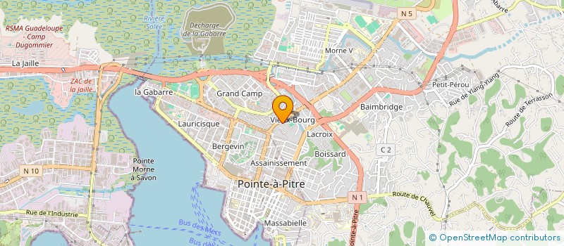 localisation de l'entreprise CAPITAL ZONE à LES ABYMES