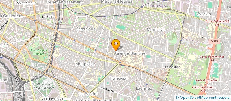 localisation de l'entreprise CAPITALA  LYON