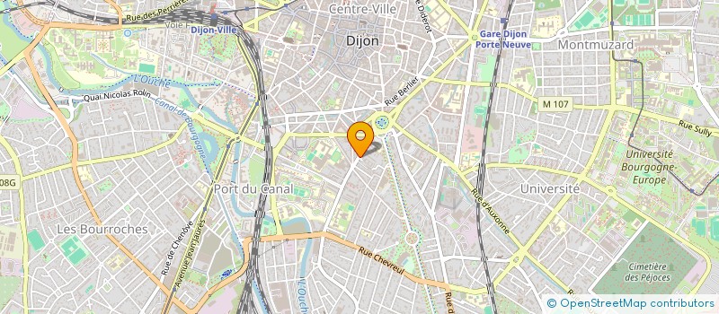 localisation de l'entreprise CAPITALE DES DUCS à DIJON