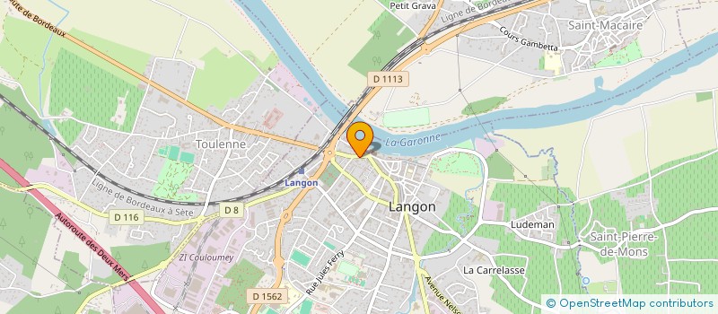 localisation de l'entreprise CAPITALE FROID à LANGON