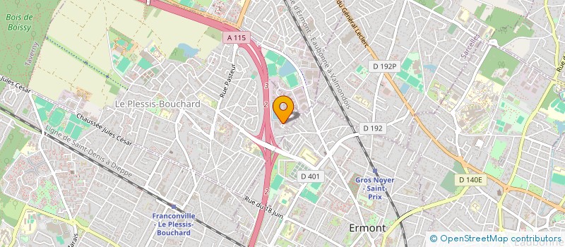 localisation de l'entreprise CAPITALE PARQUETS à LE PLESSIS-BOUCHARD