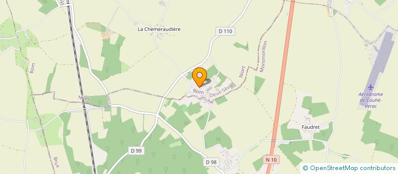 localisation de l'entreprise CAPITALIS à POITIERS