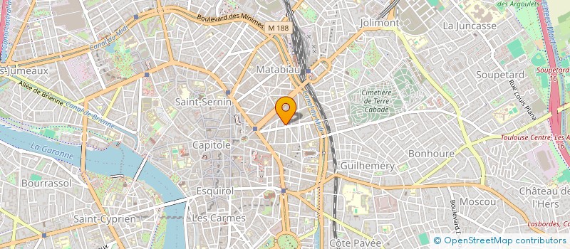 localisation de l'entreprise CAPITALIS IMMOBILIER à TOULOUSE