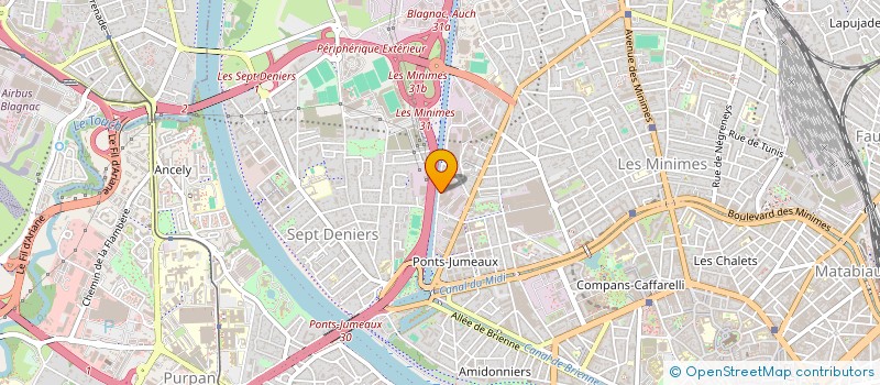localisation de l'entreprise CAPITALORIS  TOULOUSE