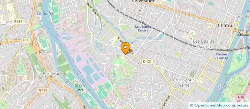 localisation de l'entreprise CAPITALYS  LE VESINET