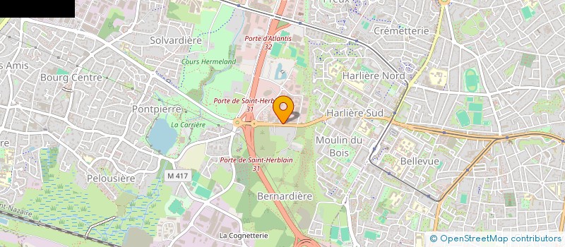 localisation de l'entreprise CAPITAN GROUPE à NANTES