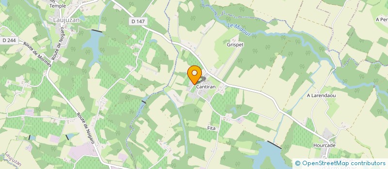 localisation de l'entreprise CAPITAN IMMO  CAUPENNE-D'ARMAGNAC