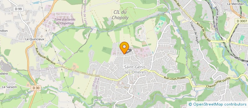 localisation de l'entreprise CAPITAO PERE & FILS  SAINT-GENIS-LES-OLLIERES