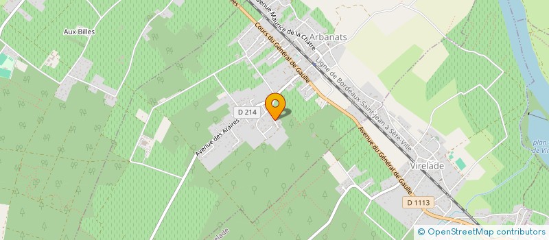 localisation de l'entreprise CAPITAYNE  ARBANATS