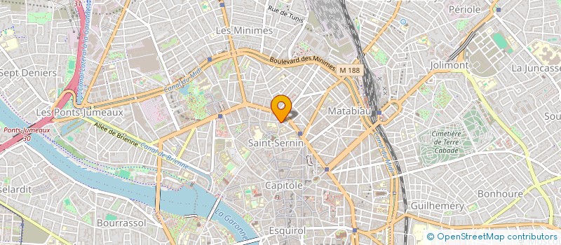 localisation de l'entreprise CAPITOL FONCIERE à TOULOUSE