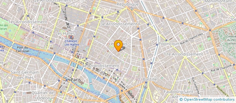 localisation de l'entreprise CAPITOL IMMOBILIER à PARIS