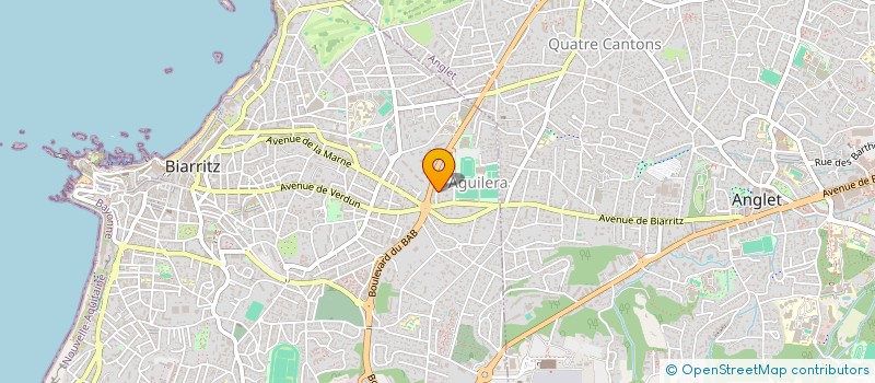 localisation de l'entreprise CAPITOLE à BIARRITZ