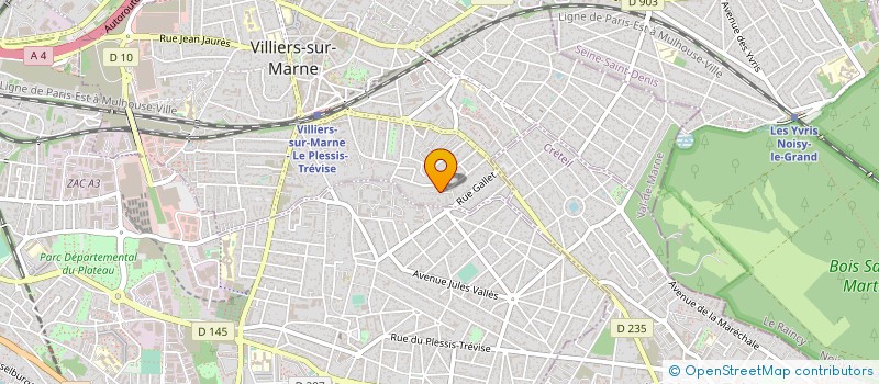 localisation de l'entreprise CAPITOLE EVENEMENTS à VILLIERS-SUR-MARNE