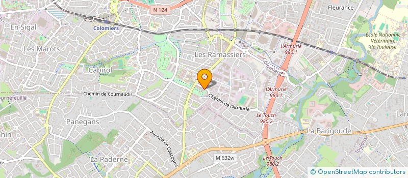 localisation de l'entreprise CAPITOLE EVENTS à COLOMIERS