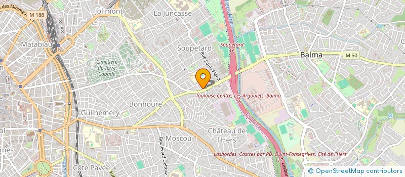 localisation de l'entreprise CAPITOLE IMMO VISION  TOULOUSE