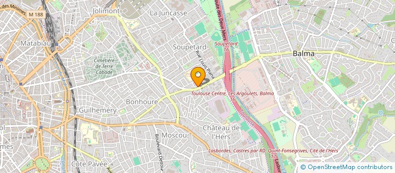 localisation de l'entreprise CAPITOLE IMMO VISION GESTION à TOULOUSE