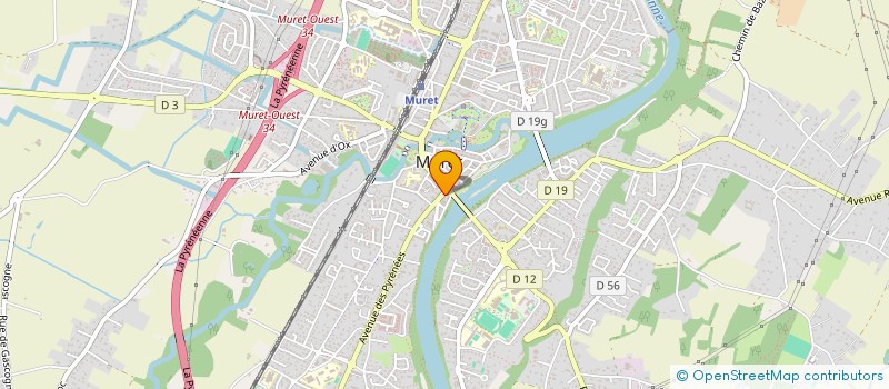 localisation de l'entreprise CAPITOLE MOBILE  MURET