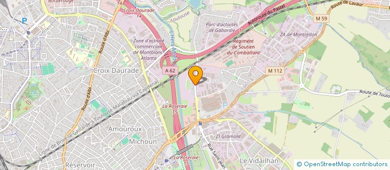 localisation de l'entreprise CAPITOLE TRAVAUX PUBLICS à TOULOUSE