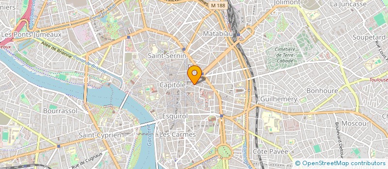 localisation de l'entreprise CAPITOLIA à TOULOUSE
