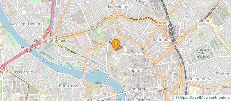localisation de l'entreprise CAPITOLIM à TOULOUSE