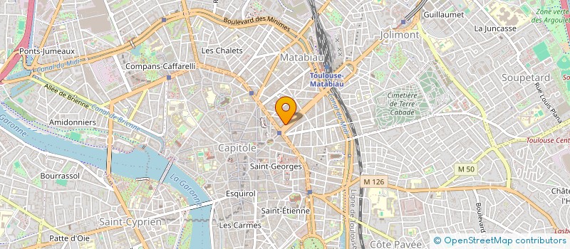 localisation de l'entreprise CAPITOLIUM à TOULOUSE