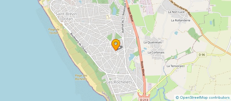 localisation de l'entreprise CAPITOLIUM à SAINT-BREVIN-LES-PINS