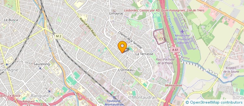 localisation de l'entreprise CAPITOUL CONSEIL à TOULOUSE