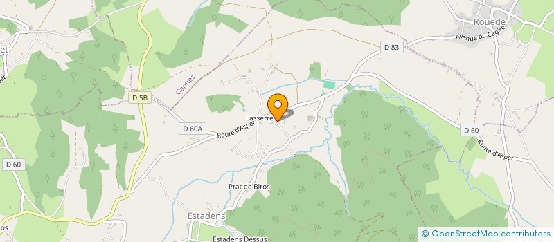 localisation de l'entreprise CAPITOULAT MGT  ESTADENS