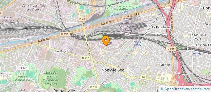 localisation de l'entreprise CAPITUM  NOISY-LE-SEC