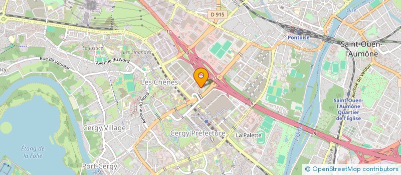 localisation de l'entreprise CAPITUS à EAUBONNE