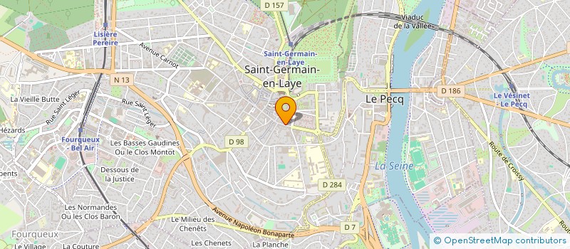 localisation de l'entreprise CAPIUM  SAINT-GERMAIN-EN-LAYE