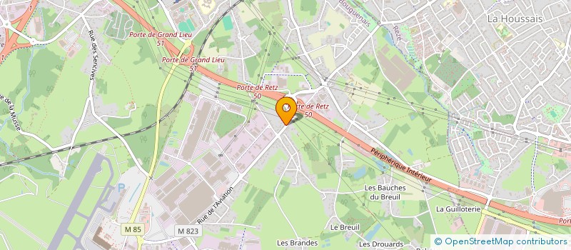 localisation de l'entreprise CAPIVAN  BOUGUENAIS