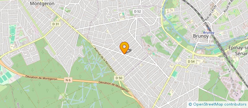 localisation de l'entreprise CAPIWASH  YERRES